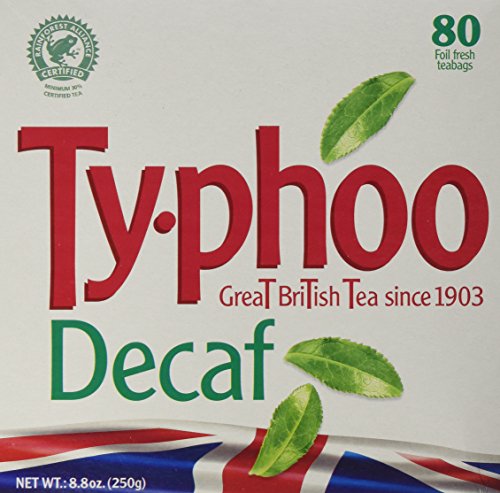 Typhoo Decaf 80 Bags 3 Pack