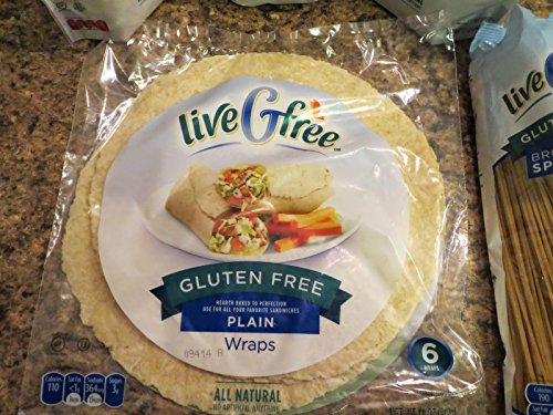 Gluten Free Plain Taco Tortilla Wraps (6 pack)