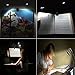 Book light， Clip On Book Reading Lamp - 4LED 4 Levels of Brightness-No Flicker，Rechargeable and，Flexible Dual Head，Daylight White，Travel Light，Clip，Light Reading at Night，Best Gift (black)