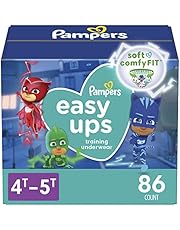 Pampers Potty Training Underwear for Toddlers, Easy Ups Diapers, Training Pants for Boys and Girls, Size 6 (4T-5T), 86 Count, Giant Pack