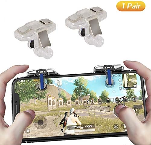 PUBG Mobile Game Controller, Ismael Erickson Phone Trigger Game Grip Gamepad Joystick Sensitive Shoot and Aim L1R1
