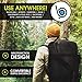 bago Waterproof Duffel Bag Backpack For Men & Women - 3 Way Duffel Backpack for Travel Camping Gear & Sports - Heavy Duty Travel Duffle Bag Backpack With Straps - Travel Backpack for Men (Black)