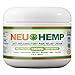 Organic Hemp Cream - 100mg Full Spectrum Hemp Extract for Sunburn Skin Nerve Damage Relieving Support Knee Joint Lower Back Neck Muscle Oil Turmeric Arnica MSM BOSWELLIA Aloe Vera 2oz