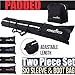 Athletico Padded Ski Bag Combo - Ski Bag & Separate Boot Bag - Store & Transport Skis Up to 200 CM and Boots Up To Size 13 - Padded to Protect All Your Ski Gear and Equipment for Travel (Black)