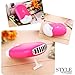ESUMIC Portable Mini Air Conditioner Travel Handheld USB Rechargeable Cooling Fan for Summer Rose