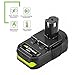 Replace for Ryobi 18v Battery P102 2500mAh Lithium Ion One Plus P103 P105 P107 P108 P109 Compact ONE+ Cordless Tool (2-Pack)-SUN POWER