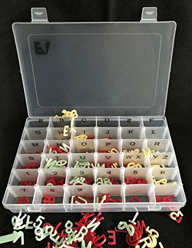 1 Plastic+Organizer+Container+Adjustable+dividers