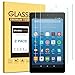 [2 Pack] Fire HD 8 Screen Protector / Fire HD 8 Kids Edition Screen Protector , SPARIN [Tempered Glass] [HD Clear] Screen Protector for Fire HD 8 & Kids Edition Tablet