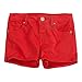 Levi's Girls' Big Soft Brushed Shorty Shorts