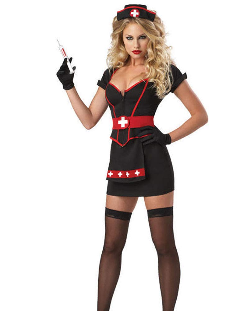 BROWOL Sexy temptation uniform sexy nurse game costume fun suit uniform