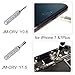 Agatha, Compatible with iPhone x XS 8 7 6 5 iPad iPod HDMI Adapter Converter, Digital AV Adapter, 2018 Latest Plug & play 1080P Audio AV Connector 3 In 1