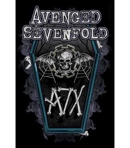 【ALAN FORBAS】Avenged Sevenfold ポスター Alan Forbes Avenged Sevenfold Concert Poster 2003 11x17 in