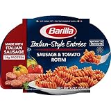 Barilla Italian-Style Entrees, Sausage & Tomato Rotini, 9 Ounce (Pack of 6)