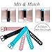 GEAK Alta Bands,Fitbit Alta HR Bands and Fit bit Alta Replacement Bands,Black Teal Pink,Small Size Bands