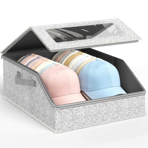RTNSHUC Hat Organizer for Baseball Caps, Stackable Hat Organizer for Closet - Used condition - US$14.18