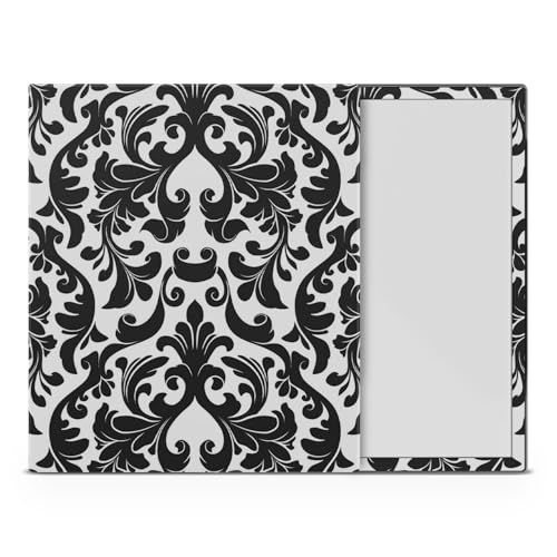 Tablet Skin Compatible with BOOX Note Air4 C (2024) - Black Damask - Premium 3M…