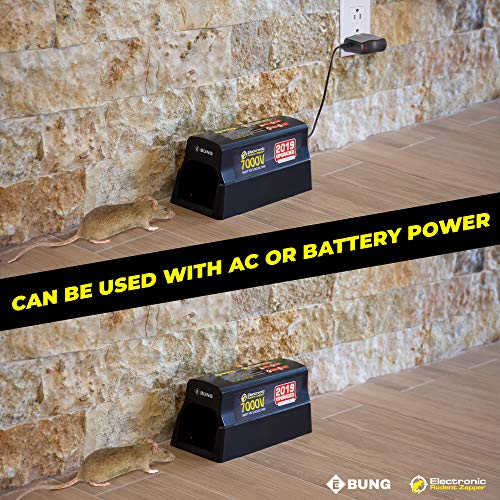 Ebung Electric Mouse Trap and Rat, Rodent, Chipmunk Zapper That Work