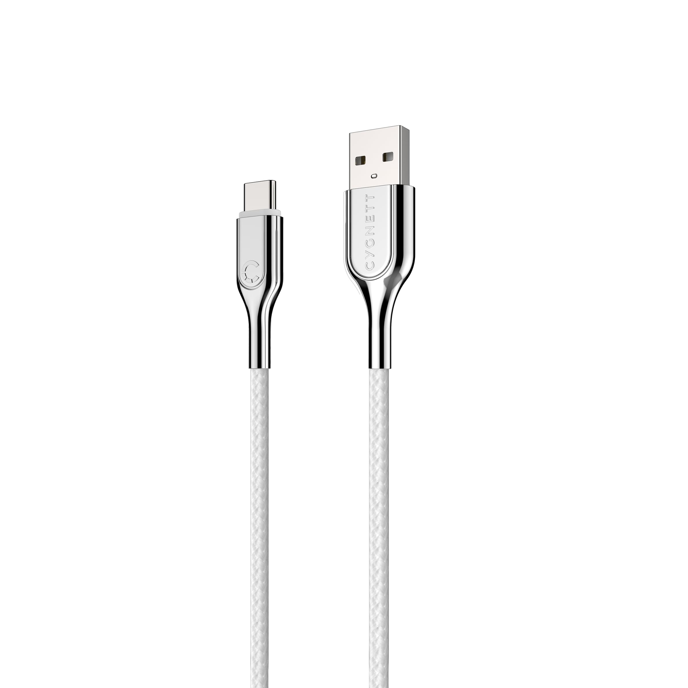 Cygnett Armored 2.0 USB-C to USB-A (3A/60W) Cable 1M White