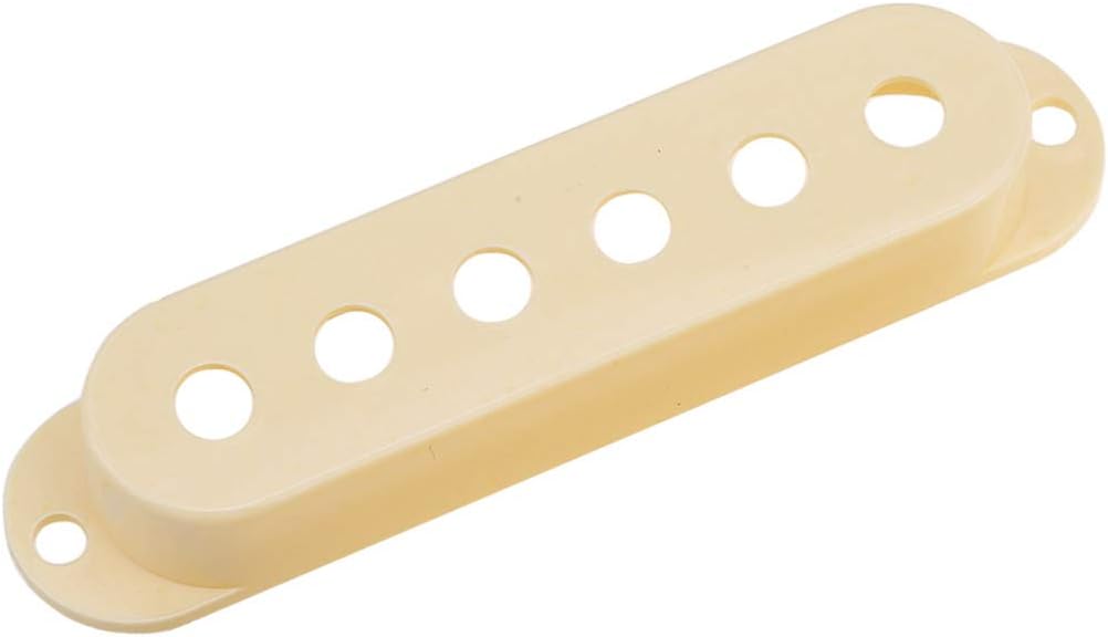 Musiclily Pro 52.5mm Plastic Single Coil Pickup Covers Set for USA/Mexican Strat ST Style Electric Guitar, Cream (Set of 3) - Image 5