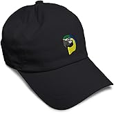 Soft Baseball Hat Embroidered Dad Hat Parrot Head Embroidery Men & Ladies Baseball Cap Cotton