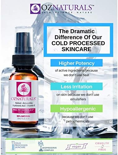 oz naturals pro retaxinol 2.5