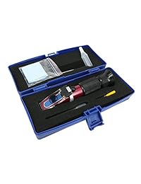 0 ~ 32  Brix refractómetro con ATC, Rhino de mano refractómetro dar un portátil Holster, revestimiento de teflón