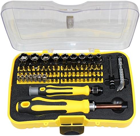 70 in 1 Precision Screwdriver Set with 65 Bit Magnetic Screwdriver Kit Electronics Repair Tool Kit for mobile phone,watches,PC,household appliances