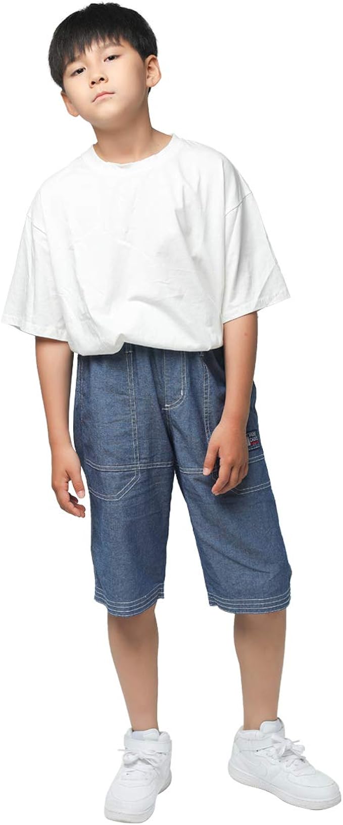 Amazon ボーイズショートパンツ ウエストリブハーフパンツ アウトドア キッズ 男の子 オシャレ短パン 半ズボン カジュアル 綿100 ショートパンツ ハーフパンツ 通販