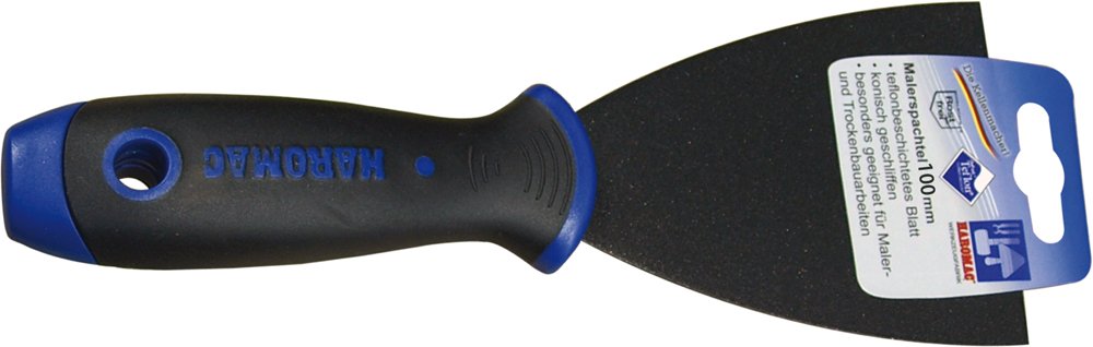 3M 10047100SB Painter's Putty Knife 100mm, Black/Blue