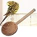 Jimfoty Bird Perch Stand, Natural Coconut Shell Bird Feeder Bowl Bird Cage Parrot Parakeet Stand Parrot Playstand Play Gymthumb 2
