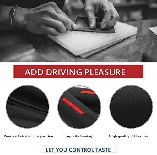 BIzTech ® 2PCS 46cm PU Faux Leather Car Seat Crevice Gap Filler Slot Plug Cover Pad For Universal Fit Sport - Image 4