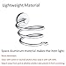 Cavoli Hair Dryer Holder,Wall Mounted,Space Aluminum,Rack Hanging Storage,Hanging the Plug (Silver)