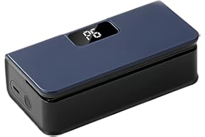 Mini Bag Sealer, One-Touch, Adjustable & Portable Freshness, 6-Level Adjustable Heat Sealer & Cutter, LED Display, Magnetic B