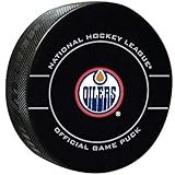 Sherwood Edmonton Oilers Replica Game Puck