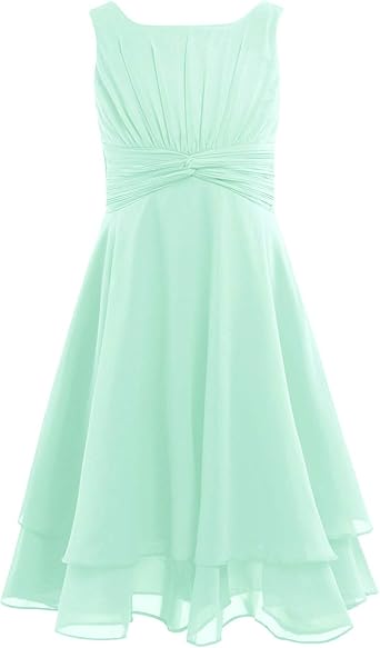 tiered flower girl dress