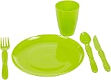 MUQU 21pcs Picnic Set - Lightweight Dinnerware for Camping & BBQ view 5