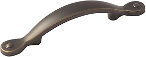 Amerock 1853590 Inspirations 3 in (76 mm) Center-to-Center Venetian Bronze Cabinet Pull