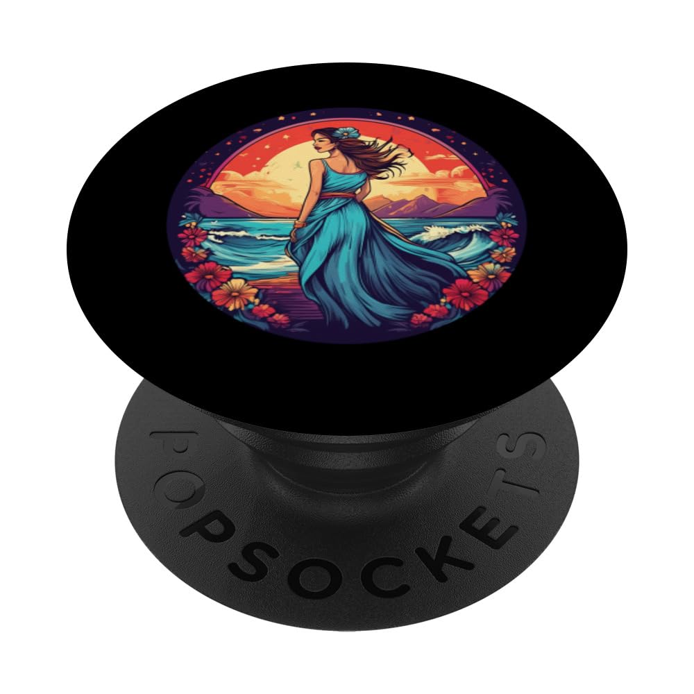 5 de Mayo Party Drinko de Mayo Mexican Donna PopSockets Swappable PopGrip