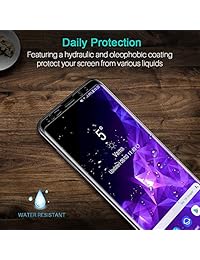 Samsung Galaxy S9 Protector de Pantalla, LK Vidrio Templado [Carcasa Amigable] [Marco de Alineación Fácil Instalación] [3D Curvado] [Cobertura Completa] con Garantía de Reemplazo de por Vida