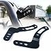 Xprite 30" - 32" Upper LED Light Bar Mount Brackets for UTV 2014-2019 Polaris RZR XP1000 & 2015-2018 RZR 900 S900 S1000 EPS Models with Stock Roll Cage Only primary