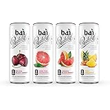 Bai Bubbles Voyager Variety Pack, Sparkling Antioxidant Infused Beverages, 11.5 Fl. Oz. Cans (Pack of 12)