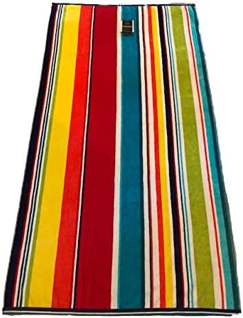 Homvare Beach Towels Super Soft Cotton Machine Washable 35" x 68" - Cherry Red