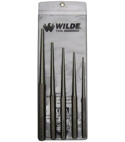 Topolenashop Kit De 5 Ciseaux Et Poinçons En Acier Inoxydable - Pour Bois, Métal, Plastique, Gravure Et Travaux De Précision - 13
