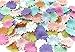 NAVA CHIANGMAI 100 pcs Daisy Mulberry Paper Flower Petals Artificial Craft Scrapbooking Embellishment,Wedding Supply Accessory DIY,Assorted Color Petal Flower (Sweet Color)