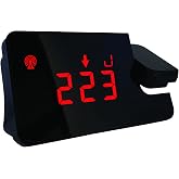 Gluview Glucose Projector Clock for Diabetes | FDA Cleared Continuous Glucose Monitor Display for CGM Accounts | Nighttime Glucose Tracking, Sleep-Friendly Display, Real-Time CGM Data Projection