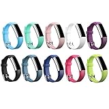 HWHMH Fitbit Alta Band, Watch Buckle Design, Replacement Bands with Chrome Watch Clasp and Fastener Buckle - Fix the Clasp Fall Off Problem (Note: Tracker NOT included)