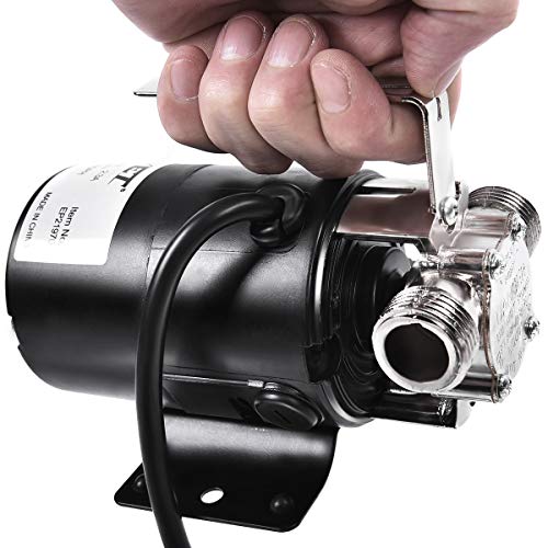 Goplus Water Transfer Pump, 115V 330GPH Portable Electric Utility Pump