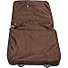 LONDON FOG Knightsbridge Hyperlights 44-Inch Wheeled Garment Bag, Chocolate