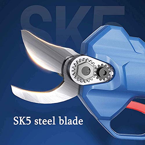 SIRUL Professionelle kabellose elektrische Astschere mit wiederaufladbarem 2Pcs 20-V-Lithiumbatterie-Astschneider, 25 mm… – Bild 4