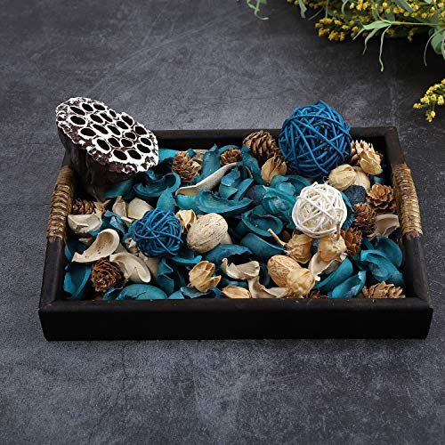 image for Qingbei Rina Gift,Turquoise Ocean Scent Fall Potpourri Dried Flower Ba